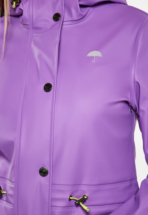 Schmuddelwedda raincoat women purple - Image 5