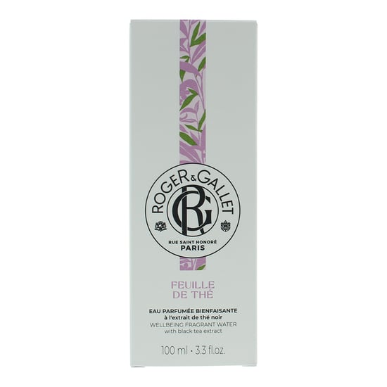 Roger & Gallet Feuille De Thé Agua perfumada de bienestar 100ml - Image 3