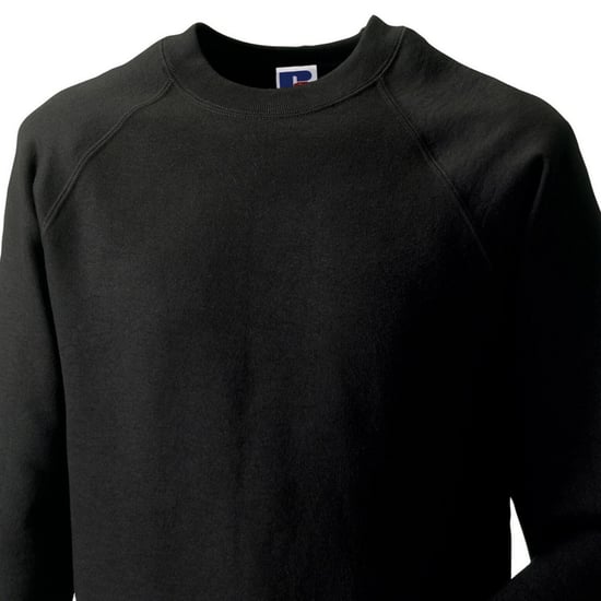 Russell Unisex Adult Classic Sweatshirt (Black) - Image 2