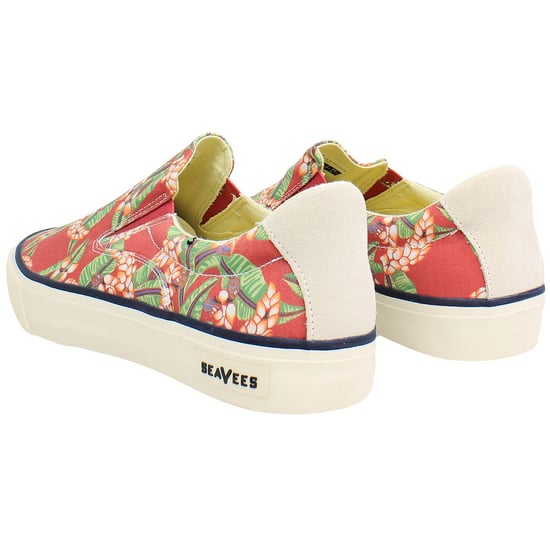 Seavees Hawthorne Beachcomber Zapatos de Lona para Hombre Rojos - Image 3