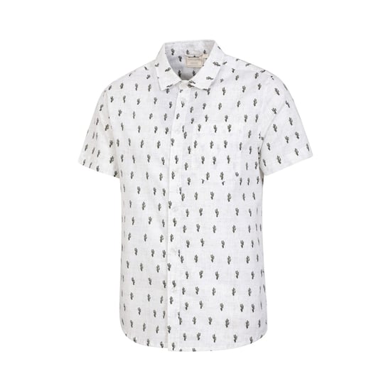 Mountain Warehouse Mens Preston Illustration Shirt (White) - Image 3