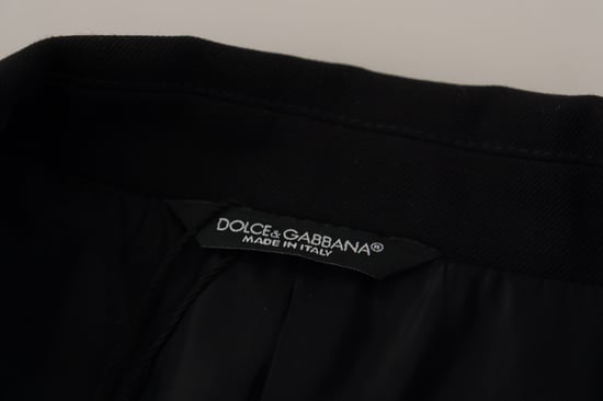 Abrigo Blazer Doble Botonadura Negro Dolce & Gabbana para Hombre - Image 6