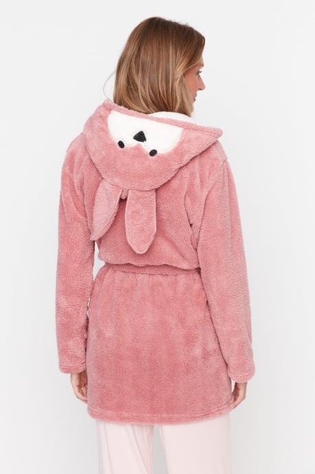 Trendyol Women's  V Neck  Short Dressing Gowns - Image 3