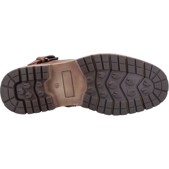 Pod Eros Leather Men's Brown Boots - Image 3
