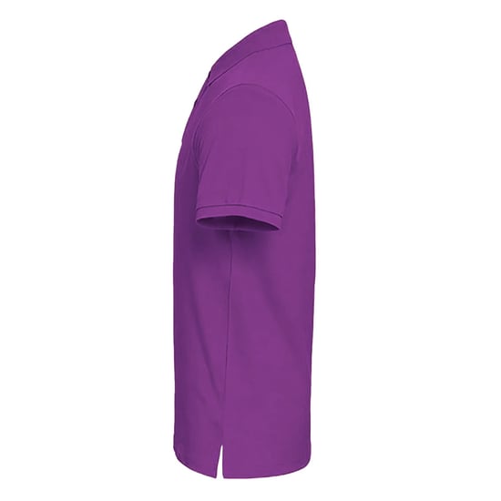 Asquith & Fox Mens Plain Short Sleeve Polo Shirt (Orchid) - Image 3