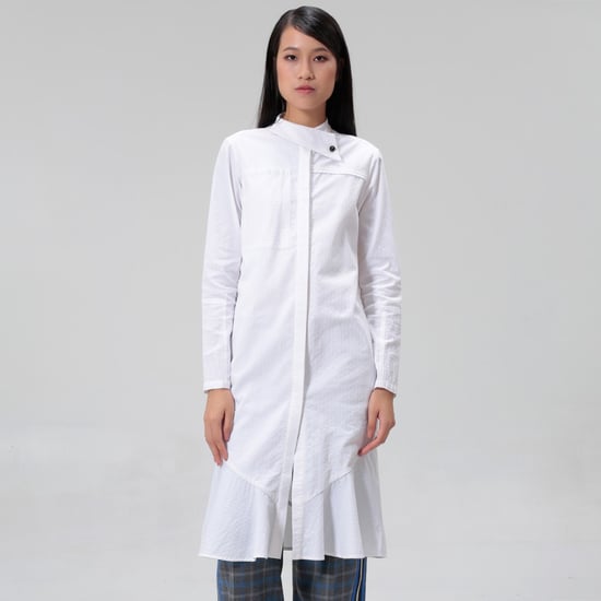 Minimalist shirt-dress - Image 1