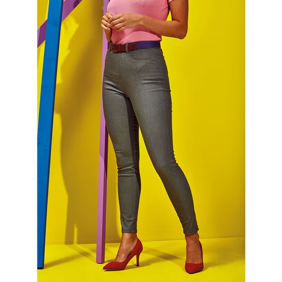 Asquith & Fox Womens/Ladies Classic Fit Jeggings (Slate) - Image 4