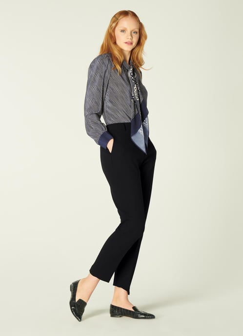 LK Bennett Wren Trousers, Black