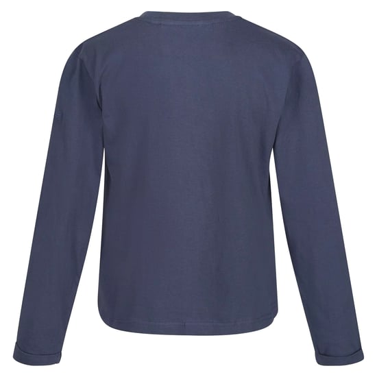 Regatta Childrens/Kids Wenbie III Landscape Long-Sleeved T-Shirt (Dark Denim) - Image 2