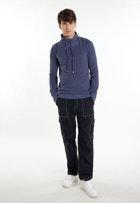 Mo Knitted pullover Men marine - Image 2