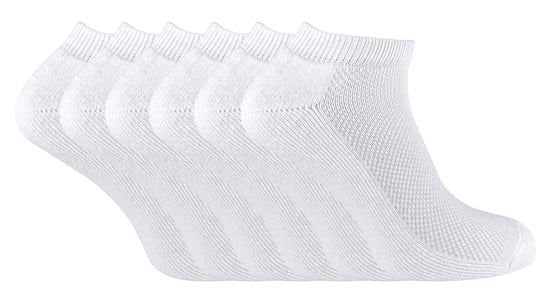 Sock Snob - Lote de 6 calcetines deportivos de algodón orgánico y bambú de corte bajo para mujer - Image 1