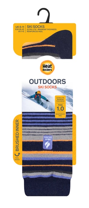HEAT HOLDERS LITE - Calcetines Térmicos de Esquí Funky Ultra Finos para Mujer - Image 2