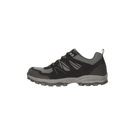 Mountain Warehouse Mens Mcleod Outdoor Wide Walking Shoes (Black) - Image 3