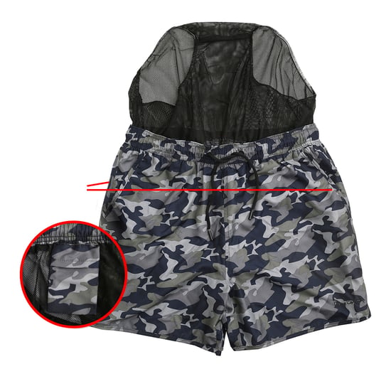Pierre Cardin Zwembroeken Camo Swim Short Grey - Image 2