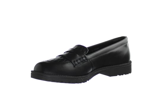 Kickers Lachly Quilt Loafer Womens Black Shoes
