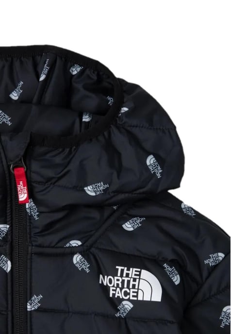 Chaqueta acolchada para niño The North Face Junior II / TNF con estampado de logotipo entrelazado en negro - Image 4