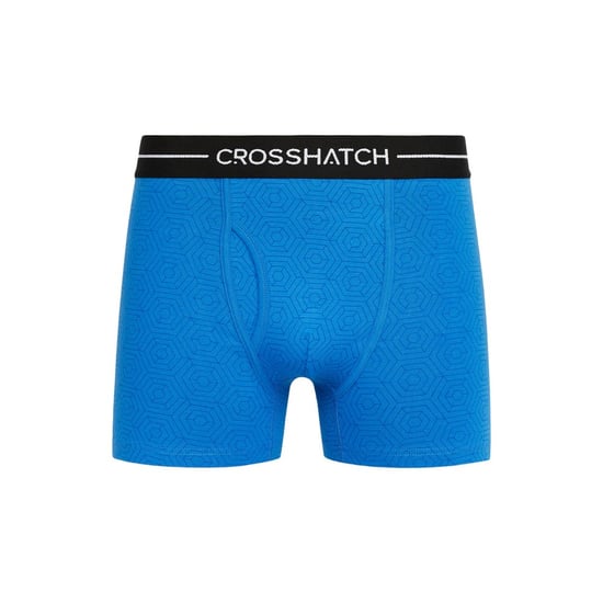Crosshatch Mens Hexter Boxer Shorts (Pack Of 2) (Blue) - Image 4