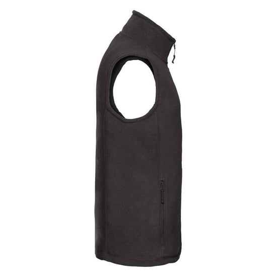 Russell Mens Outdoor Fleece Gilet (Black) - Image 3