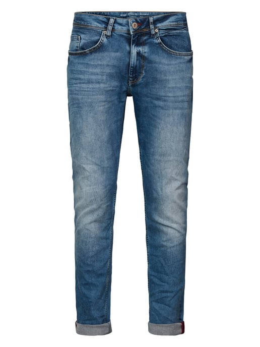 Petrol Industries - Russel Regular Tapered Fit Jeans - Dark Green