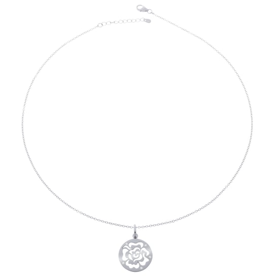 Orphelia 'Fiore' Women's 925 Sterling Silver Chain with Pendant - Silver ZH-7079 - Image 3