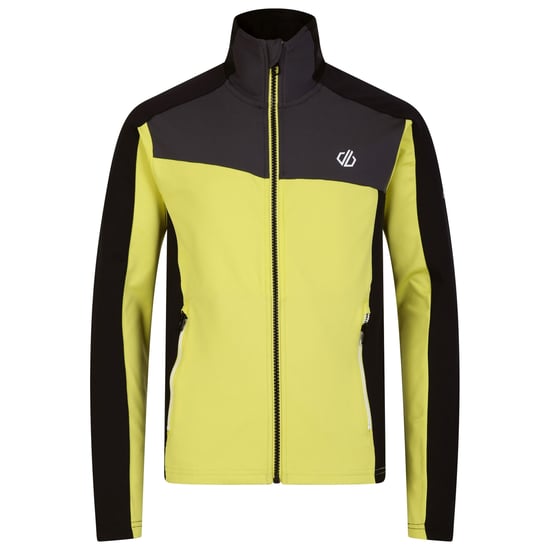 Dare 2B Childrens/Kids Emergent Core Stretch Midlayer (Yellow Plum/Black)