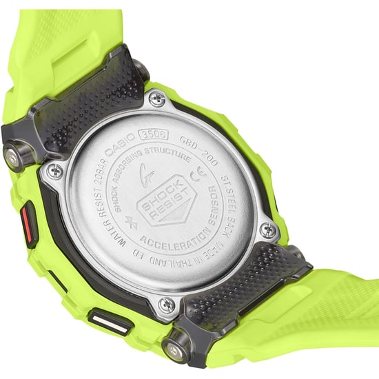 Reloj Casio G-shock para hombre amarillo GBD-200-9ER - Image 4