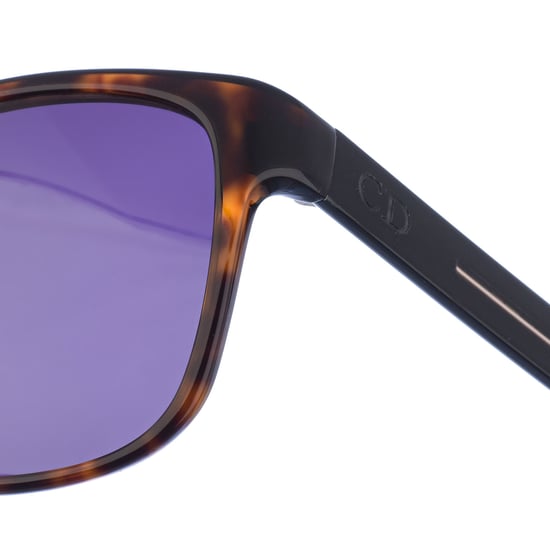 BLACKTIE146S  men's oval-shaped acetate sunglasses