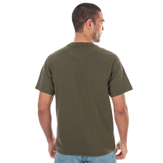 Men's Levis Relaxed Mock Neck T-Shirt in olive