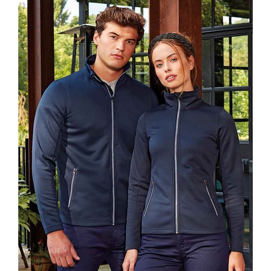 Premier Womens/Ladies Sustainable Zipped Jacket (French Navy) - Image 3