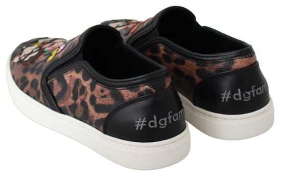 Mocasines de piel de leopardo para mujer Dolce & Gabbana #dgfamily - Image 4