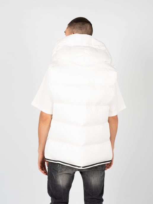La Haine Inside Us Chaleco Unisex-LM068 Mujer Blanco - Image 4