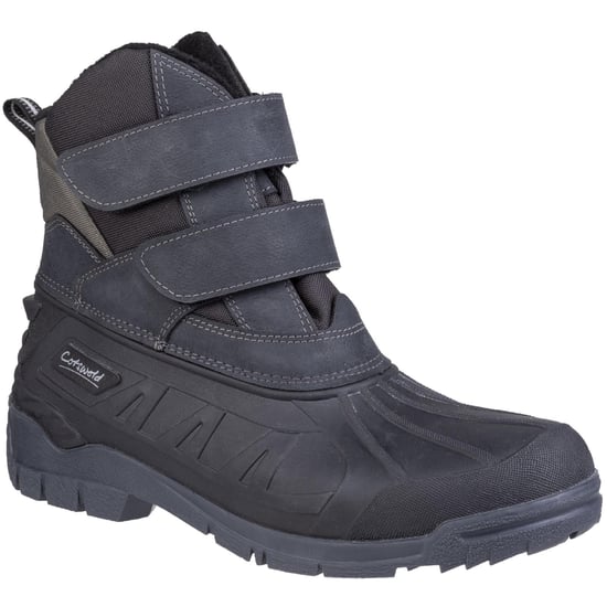 Cotswold Mens Kempsford Hybrid Wellington Boot (Black) - Image 1