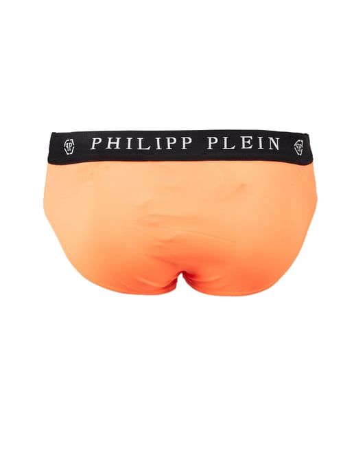 Philipp Plein Shorts de baño del hombre naranja - Image 3