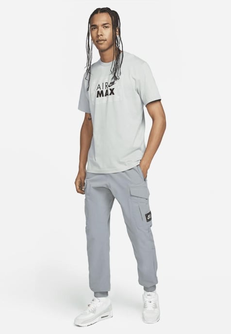 Camiseta gris salvia polvorienta Nike Sportswear Retro Air Max - Image 4