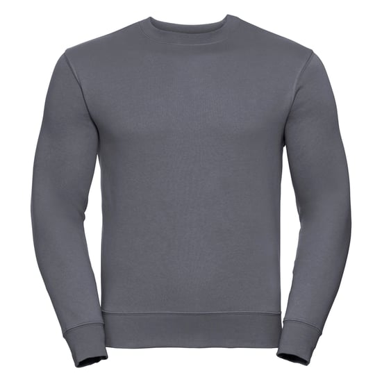 Russell Mens Authentic Sweatshirt (Slimmer Cut) (Convoy Grey) - Image 1