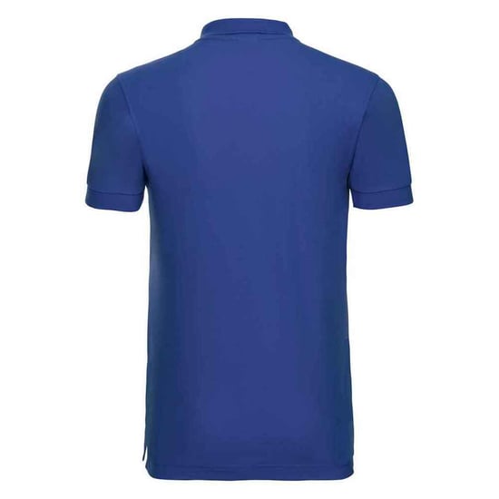 Russell Mens Stretch Polo Shirt (Bright Royal Blue) - Image 2