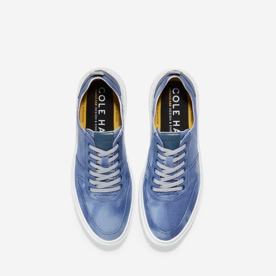 Cole Haan GrandPro Rally Canvas 100% Cotton Men's Insignia Blue/Optic White Trainers - Image 6