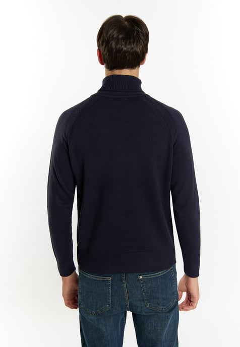 Mo Turtleneck pullover Men marine - Image 4