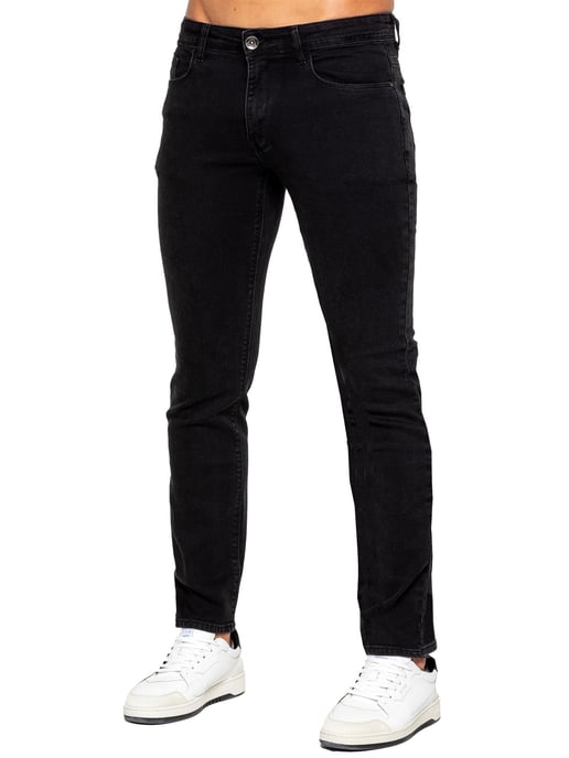 ETO | Vaqueros rectos para hombre - Negro - Image 1