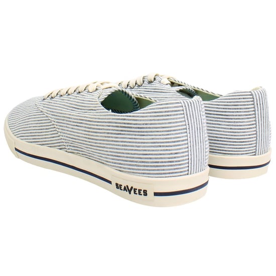 Seavees Hermosa Seersucker Zapatillas de Hombre Azules - Image 3