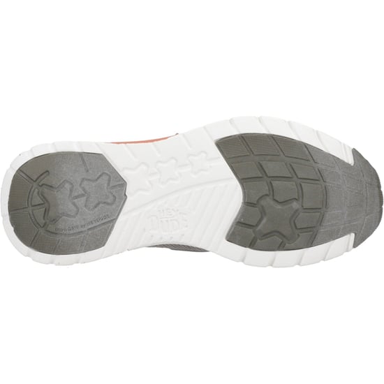 HEYDUDE Sirocco Sport Mode Nylon Men's Green/Dusty Olive/Orange Trainers - Image 4