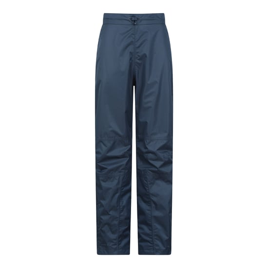Mountain Warehouse Womens/Ladies Spray Waterproof Trousers (Navy) - Image 1