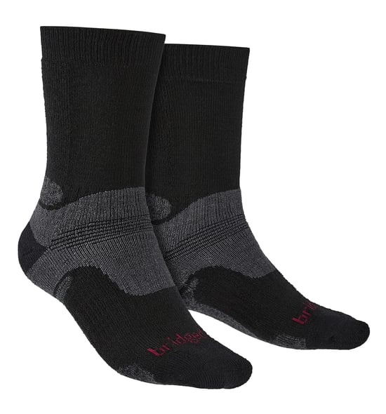 Bridgedale - Calcetines de lana merino para hombre - Negro - Image 1
