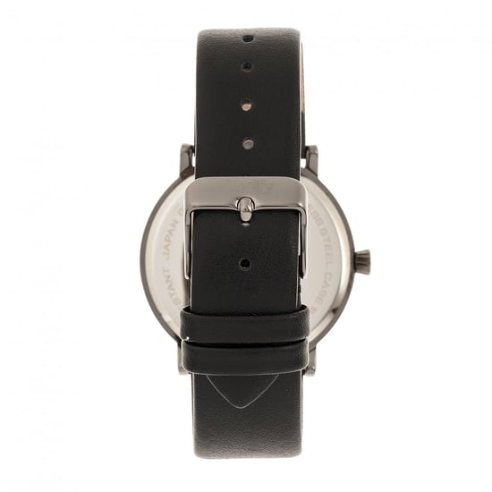 Simplify The 6200 Leather-Strap Watch