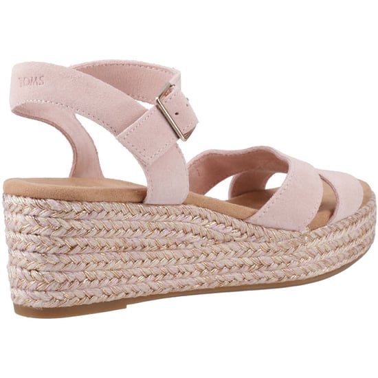 TOMS Audrey Leather Women's Pale Rose Sandals - Image 2