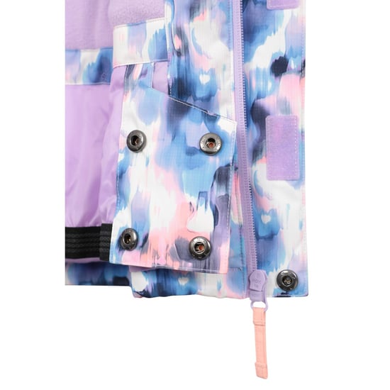 Mountain Warehouse Childrens/Kids Snowdrop Watercolour Ski Jacket (Green) - Image 4