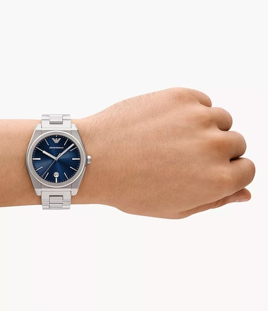 Emporio Armani Federico Men's Silver Watch AR11620 - Image 4