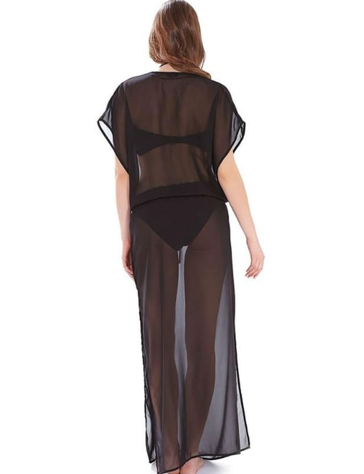 Freya Diva Plunge Neck Maxi Beach Dress