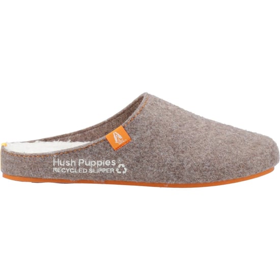 Hush Puppies The Good 90% Recycled RPET Polyester Men's Brown Slippers - Image 5