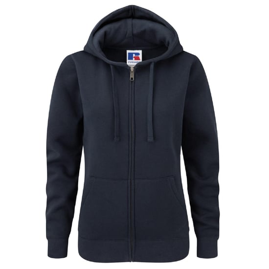Russell Ladies Premium Authentic Zipped Hoodie (3-Layer Fabric) (French Navy) - Image 1